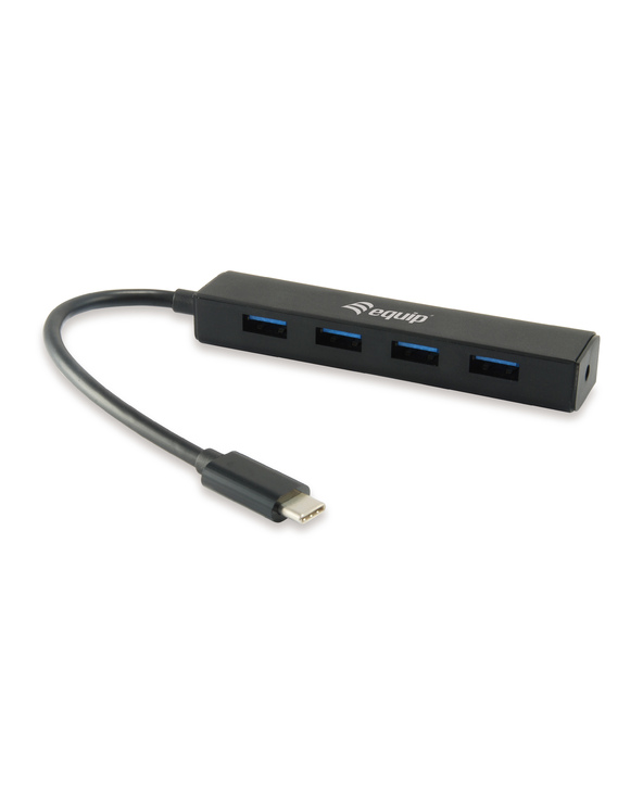 Equip 128954 hub & concentrateur USB 3.2 Gen 1 (3.1 Gen 1) Type-C 5000 Mbit/s Noir