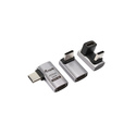 Equip Adaptateur USB 4 C vers C, 40Gbps, PD 240W, 3-Pack