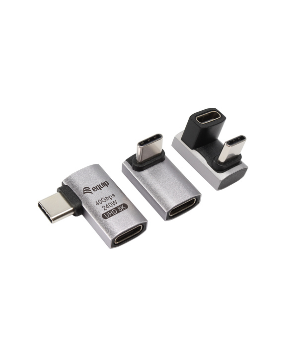 Equip Adaptateur USB 4 C vers C, 40Gbps, PD 240W, 3-Pack