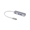 Equip 128958 hub & concentrateur USB 3.2 Gen 1 (3.1 Gen 1) Type-C 5000 Mbit/s Argent