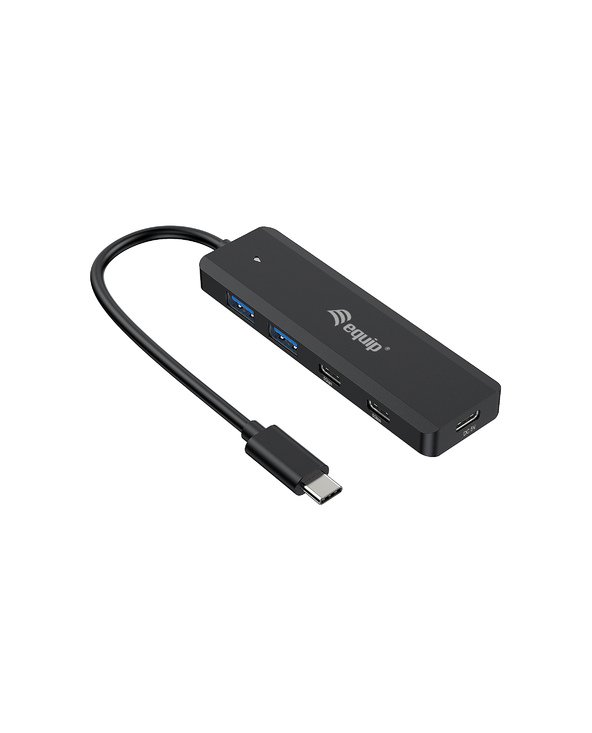 Equip 128964 hub & concentrateur USB 3.2 Gen 1 (3.1 Gen 1) Type-C 5000 Mbit/s Noir