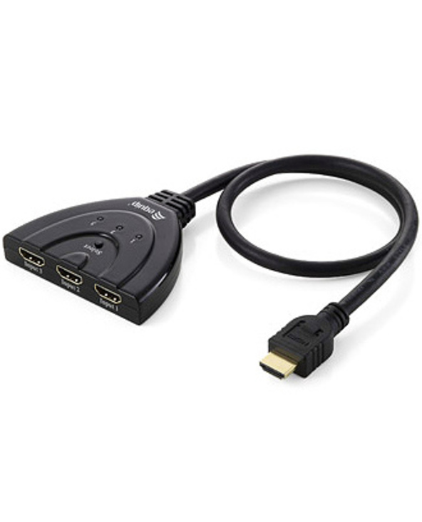 Equip 332703 commutateur écran, clavier et souris Noir