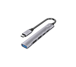Equip 128962 hub & concentrateur USB 3.2 Gen 1 (3.1 Gen 1) Type-C 5000 Mbit/s Argent
