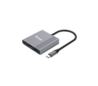Equip Adaptateur 3 en 1 USB-C vers HDMI / USB-A / USB PD, 4K/60Hz, 100W USB PD