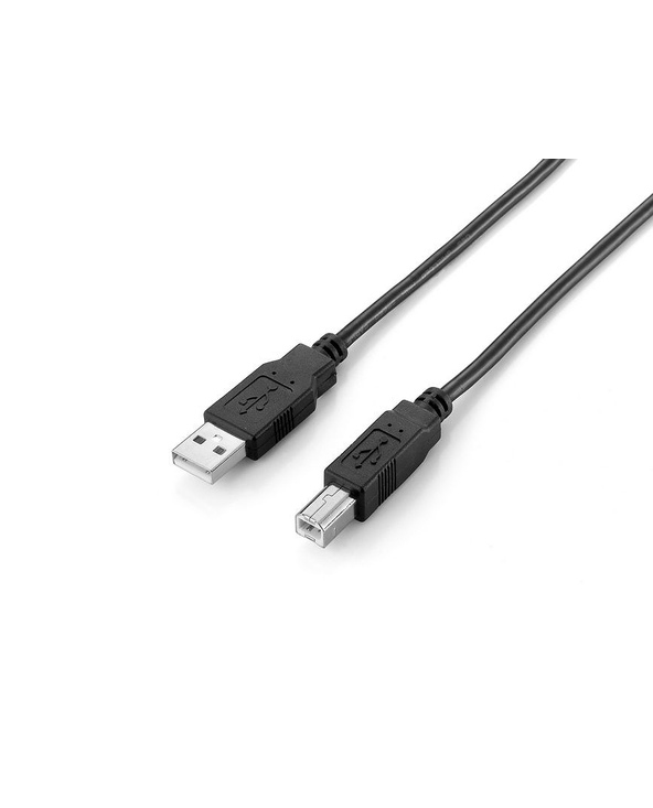 Equip 128864 Câble USB 2.0 Type A vers Type B, 2.0m, noir