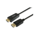 Equip 119392 Câble adaptateur DisplayPort vers HDMI, 5.0m