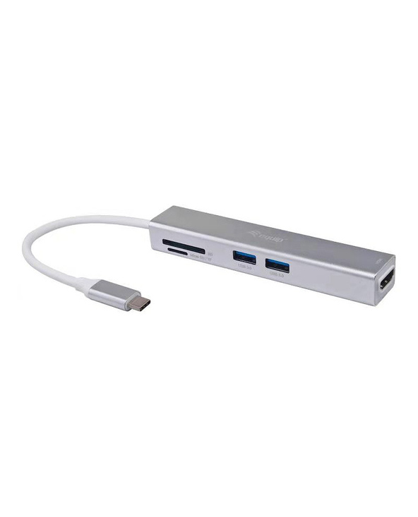 Equip Adaptateur multifonction USB-C 5 en 1, HDMI , USB 3.2 Gen 1 , TF/Micro SD