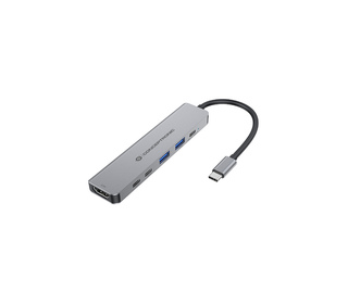 Conceptronic DONN33G station d'accueil Avec fil USB 3.2 Gen 1 (3.1 Gen 1) Type-C Argent