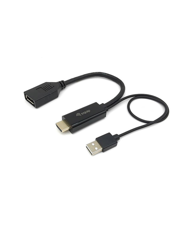 Equip 119039 câble vidéo et adaptateur 0,15 m HDMI Type A (Standard) DisplayPort Noir
