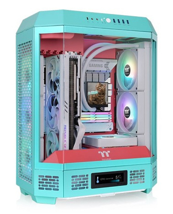 Thermaltake The Tower 600 Midi Tower Couleur menthe