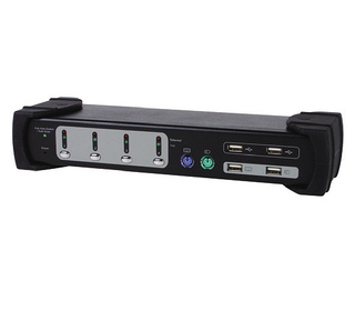 Equip 331544 commutateur écran, clavier et souris Noir