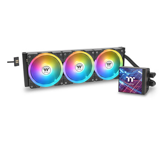 Thermaltake MAGFloe 360 Ultra ARGB Processeur Refroidisseur de liquide tout-en-un 12 cm Noir 1 pièce(s)