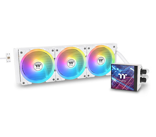 Thermaltake MAGFloe 360 Ultra ARGB Processeur Refroidisseur de liquide tout-en-un 12 cm Blanc 1 pièce(s)