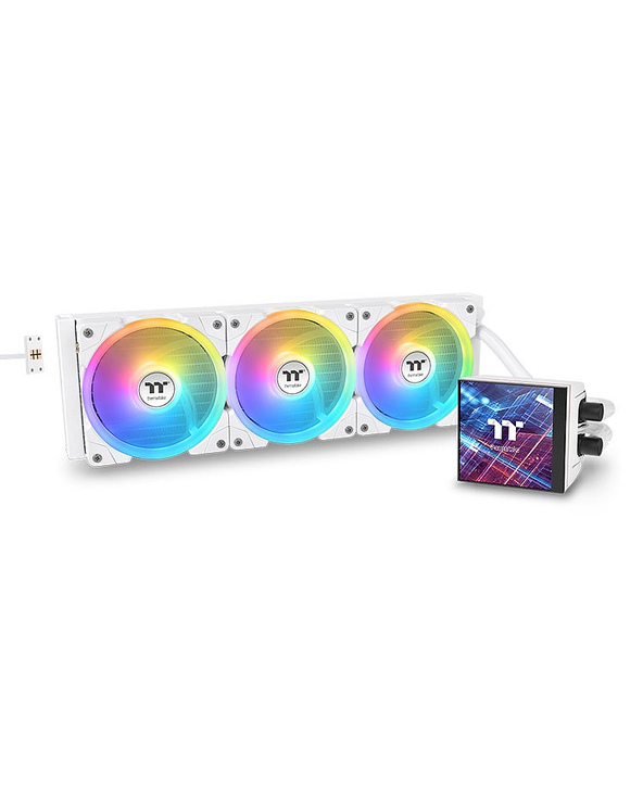 Thermaltake MAGFloe 360 Ultra ARGB Processeur Refroidisseur de liquide tout-en-un 12 cm Blanc 1 pièce(s)