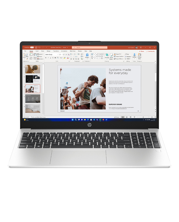 HP 255 G10 15.6" AMD Ryzen 3 8 Go Argent 512 Go