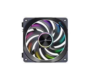 Seasonic MagFlow ARGB Boitier PC Ventilateur 12 cm Noir 1 pièce(s)