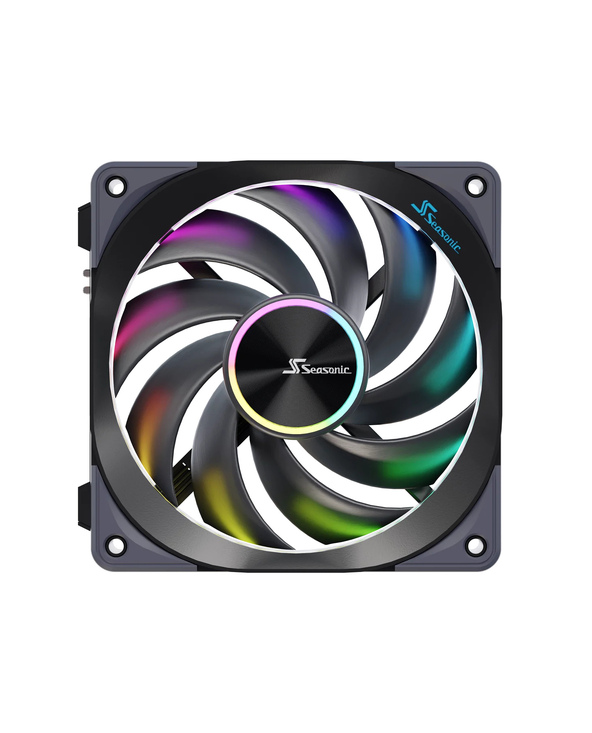 Seasonic MagFlow ARGB Boitier PC Ventilateur 12 cm Noir 1 pièce(s)