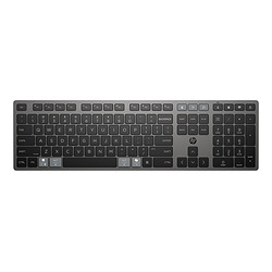 HP STORE 3PL clavier maison/bureau RF sans fil + Bluetooth Gris