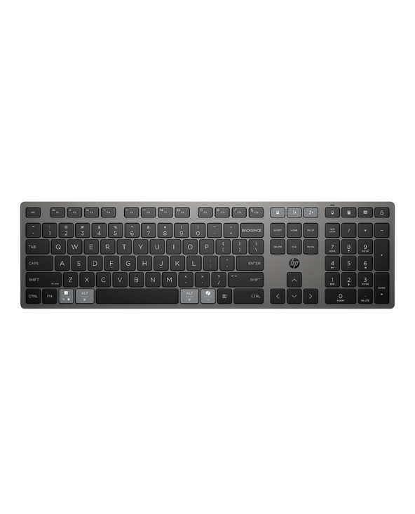 HP STORE 3PL clavier maison/bureau RF sans fil + Bluetooth Gris