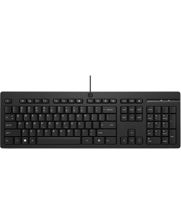 HP 125 G2 USB WD KBD FR clavier Bureau Noir