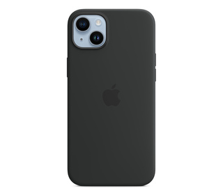 Apple Coque en silicone avec MagSafe pour iPhone 14 Plus - Minuit