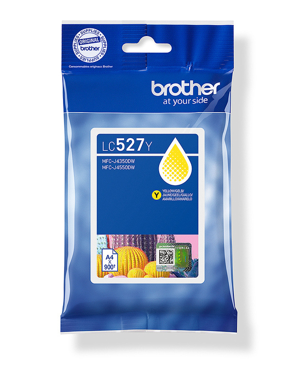 Brother Cartouche d'encre jaune LC527Y d'origine