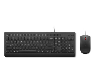 Lenovo 4X31R64414 clavier Souris incluse Universel USB Allemand Noir