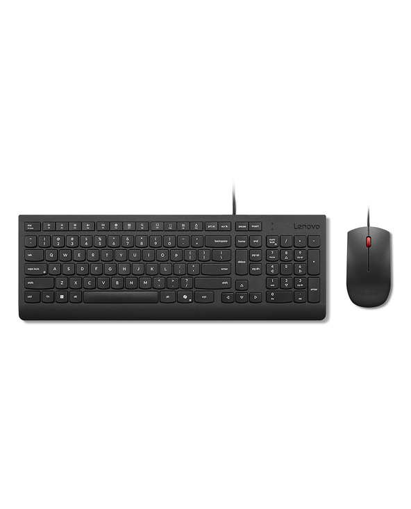 Lenovo 4X31R64414 clavier Souris incluse Universel USB Allemand Noir