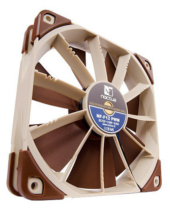 Noctua NF-F12 PWM système de refroidissement d’ordinateur Boitier PC Ventilateur