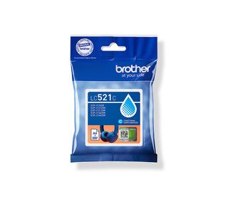 Brother LC521C Cartouche d'encre originale - Cyan