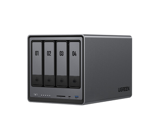 Ugreen NASync DXP4800 NAS Compact Intel Pentium N100 8 Go DDR5 UGOS Pro Noir