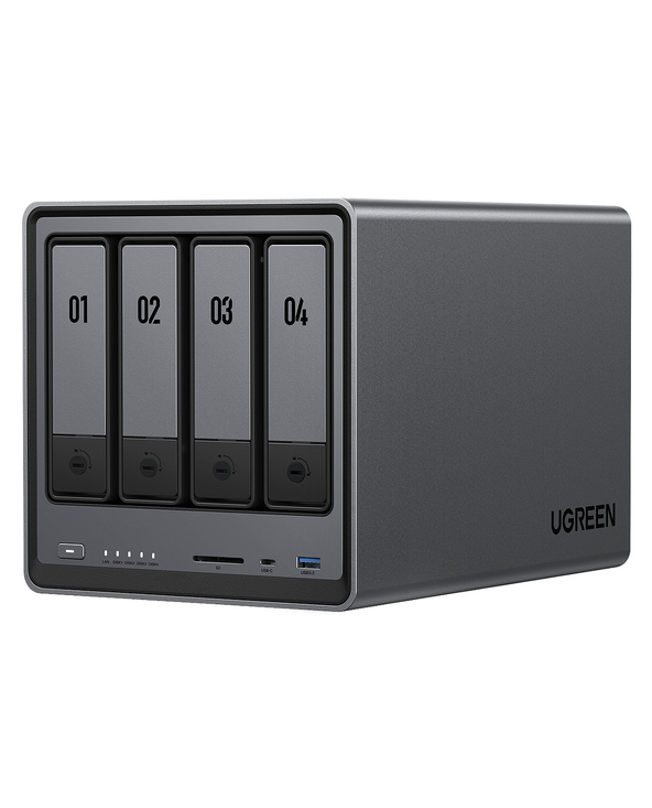 Ugreen NASync DXP4800 NAS Compact Intel Pentium N100 8 Go DDR5 UGOS Pro Noir