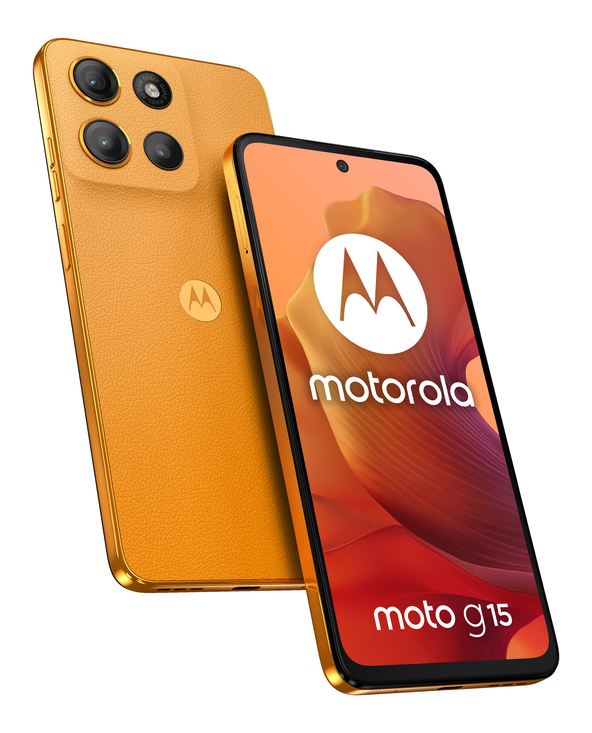 Motorola moto g15 6.72" 128 Go Orange
