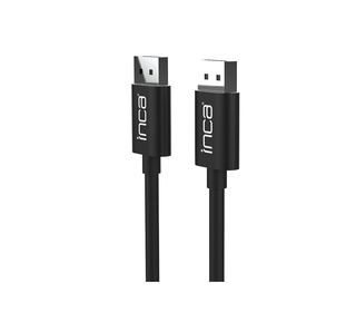 Inca IDPD-20 câble DisplayPort 2 m Noir