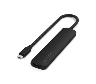 Satechi ST-P6SK hub & concentrateur USB Type-C 10000 Mbit/s Noir