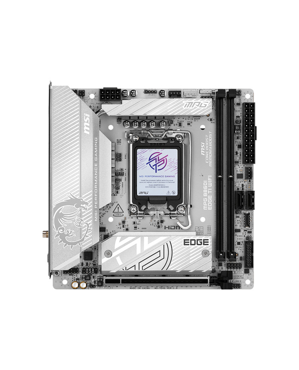MSI MPG B860I EDGE TI WIFI carte mère Intel B860 LGA 1851 (Socket V1) mini ITX