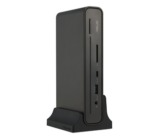 ASUS Triple Display USB-C Dock Duo DC301 Avec fil Noir