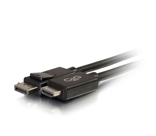 C2G Câble adaptateur DisplayPort mâle vers HDMI mâle de 0,9 m - Noir
