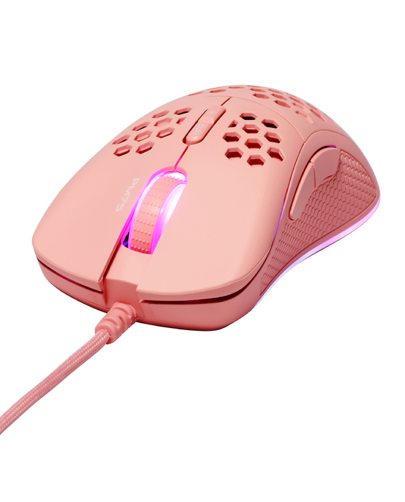 Deltaco Gaming GAM-108-P souris Droitier USB Type-A Optique 6400 DPI