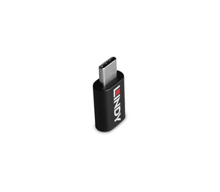 Lindy 71265 changeur de genre de câble USB Type C Noir