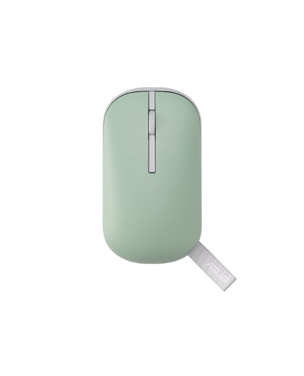 ASUS Marshmallow Mouse MD100 souris Bureau Ambidextre RF sans fil + Bluetooth Optique 1600 DPI