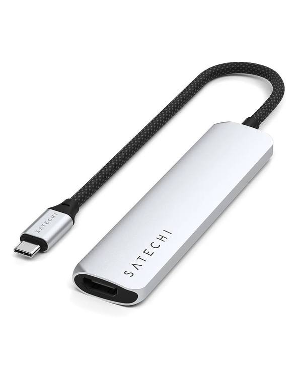 Satechi ST-P6SS hub & concentrateur USB Type-C 10000 Mbit/s Argent