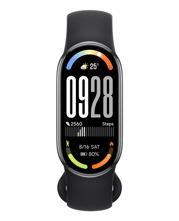 Xiaomi Smart Band 10 Black AMOLED Bracelet connecté 4,37 cm (1.72") Noir
