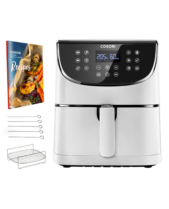 Cosori CP158-AF-RXW friteuse Unique 5,5 L Autonome 1700 W Friteuse d’air chaud Blanc