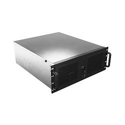 Lanberg SC01-5204-12B Châssis de serveur modulaire Rack (4 U) 0 Go