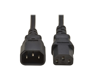 Eaton P004-02M-EU câble électrique Noir 2 m IEC C13 IEC C14