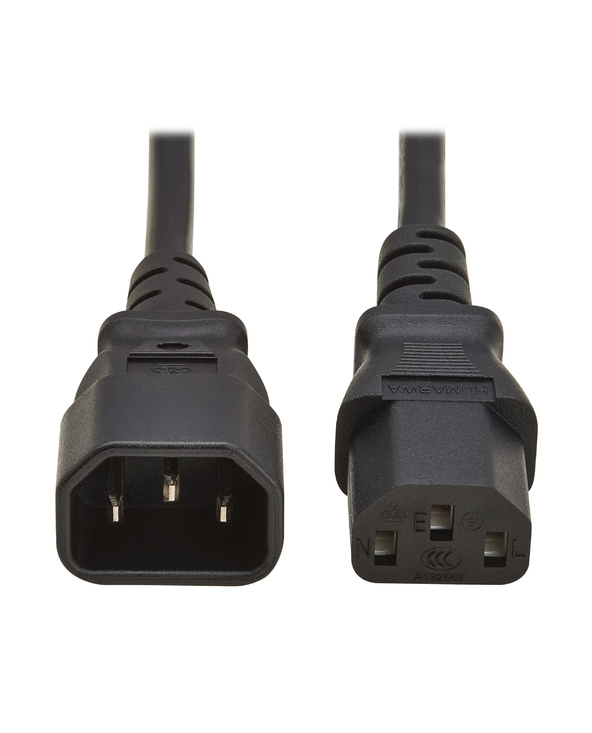 Eaton P004-02M-EU câble électrique Noir 2 m IEC C13 IEC C14