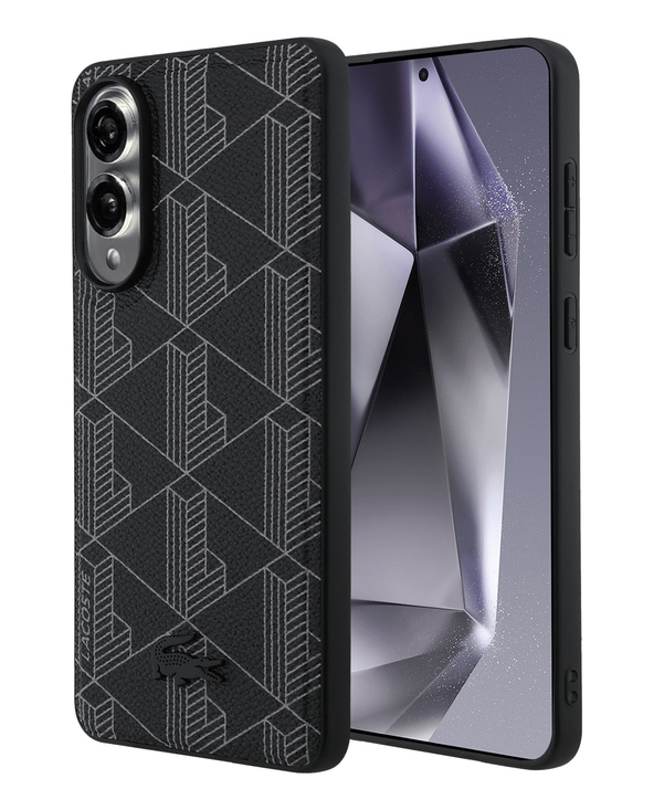 Samsung Coque magnétique Lacoste emblématique pour Galaxy S25 Edge