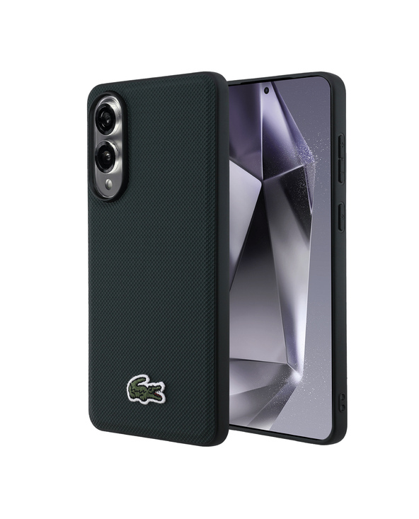 Samsung Coque magnétique Lacoste petit piqué pour Galaxy S25 Edge