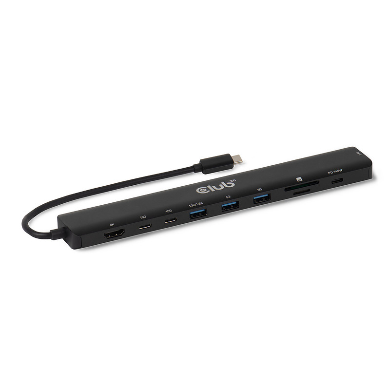 CLUB3D CSV-2550 hub & concentrateur USB Type-C